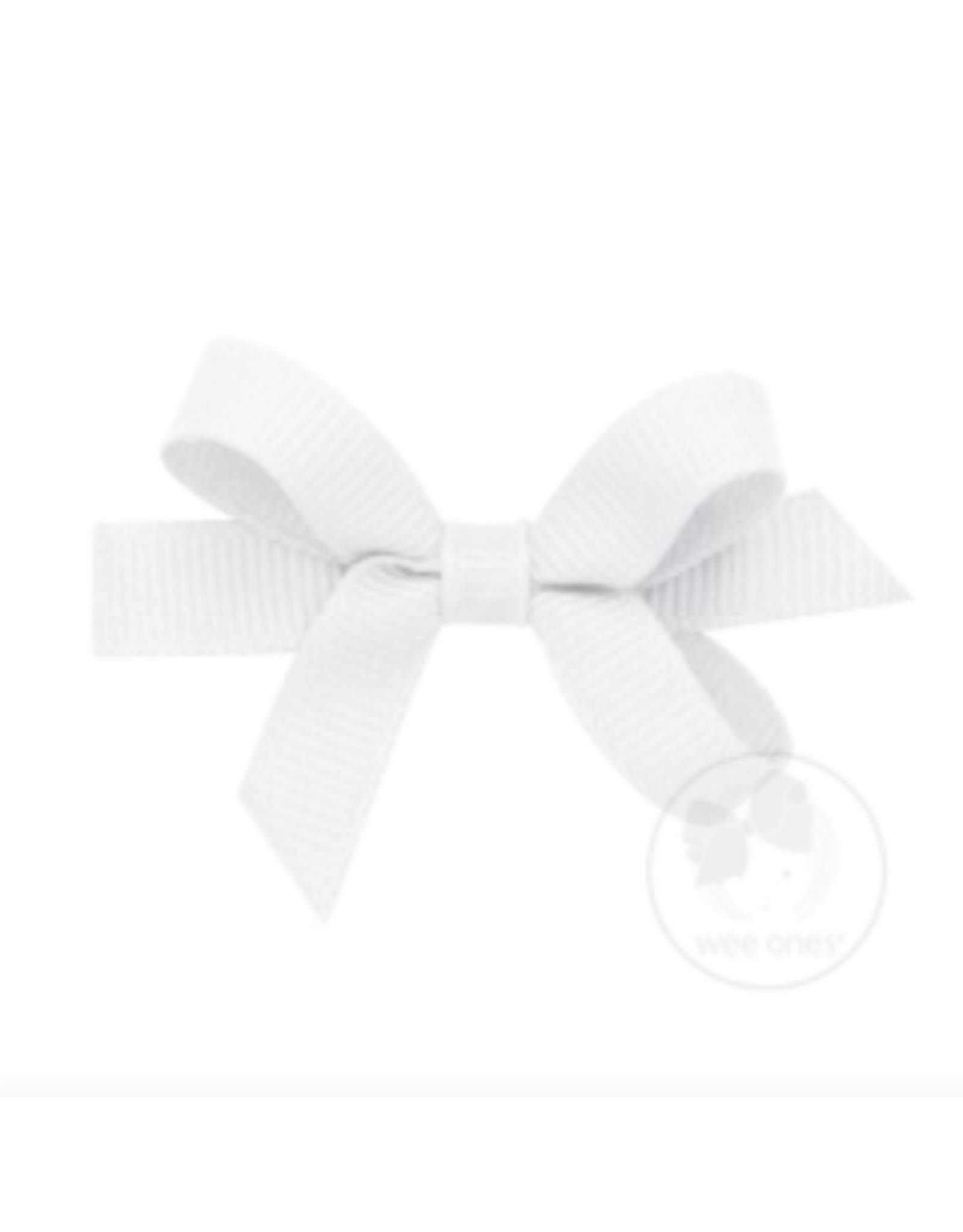 Wee Ones Wee Ones Bow in White