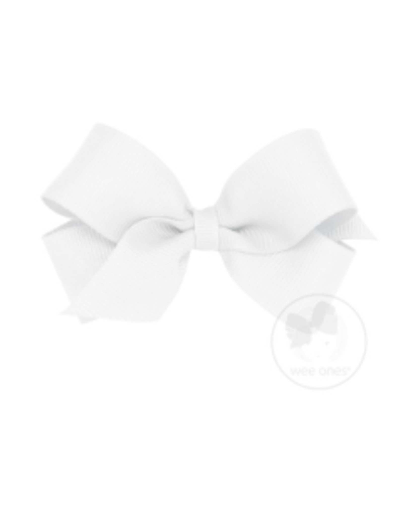 Wee Ones Wee Ones Bow in White