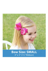Wee Ones Wee Ones Bow in White