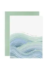 E. Frances Ocean of Thanks Card