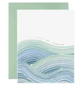 E. Frances Ocean of Thanks Card