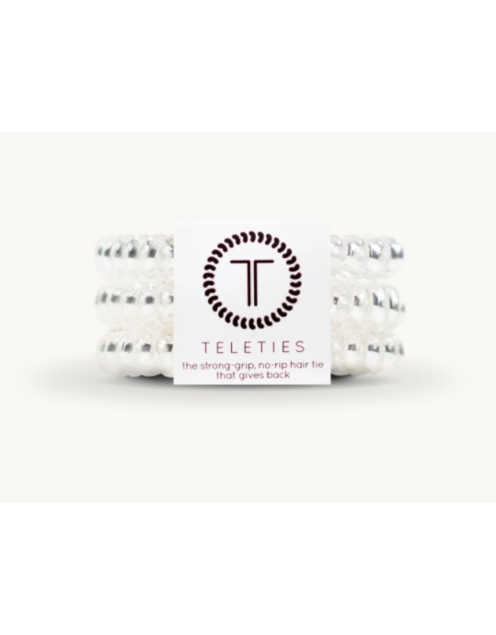 Teleties Crystal Clear Teleties Hair Ties