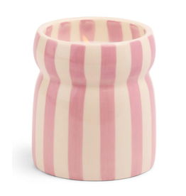 Paddywax Cabana Lavender Striped Candle 6.5 oz