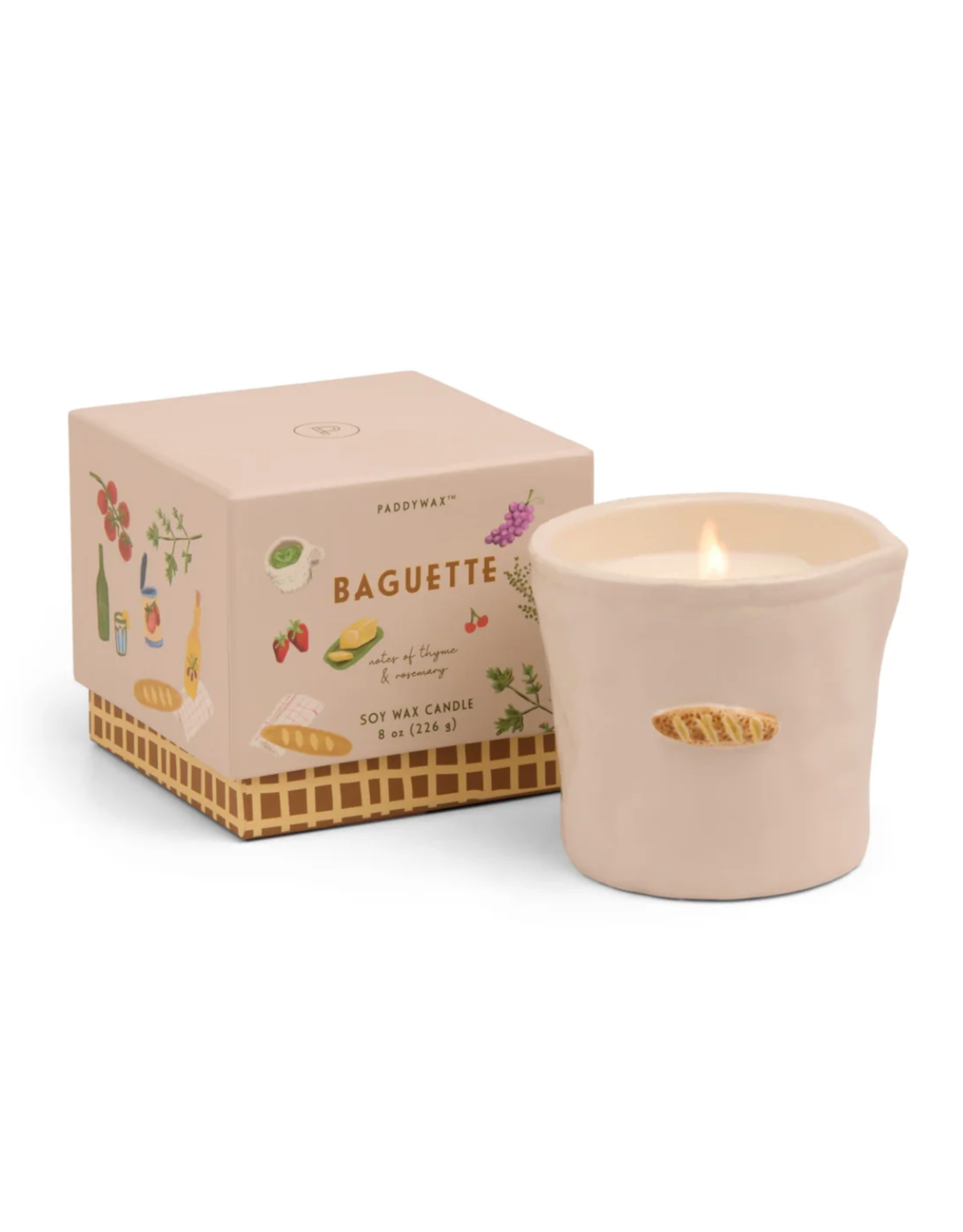 Paddywax Bistro Baguette Candle 8 oz