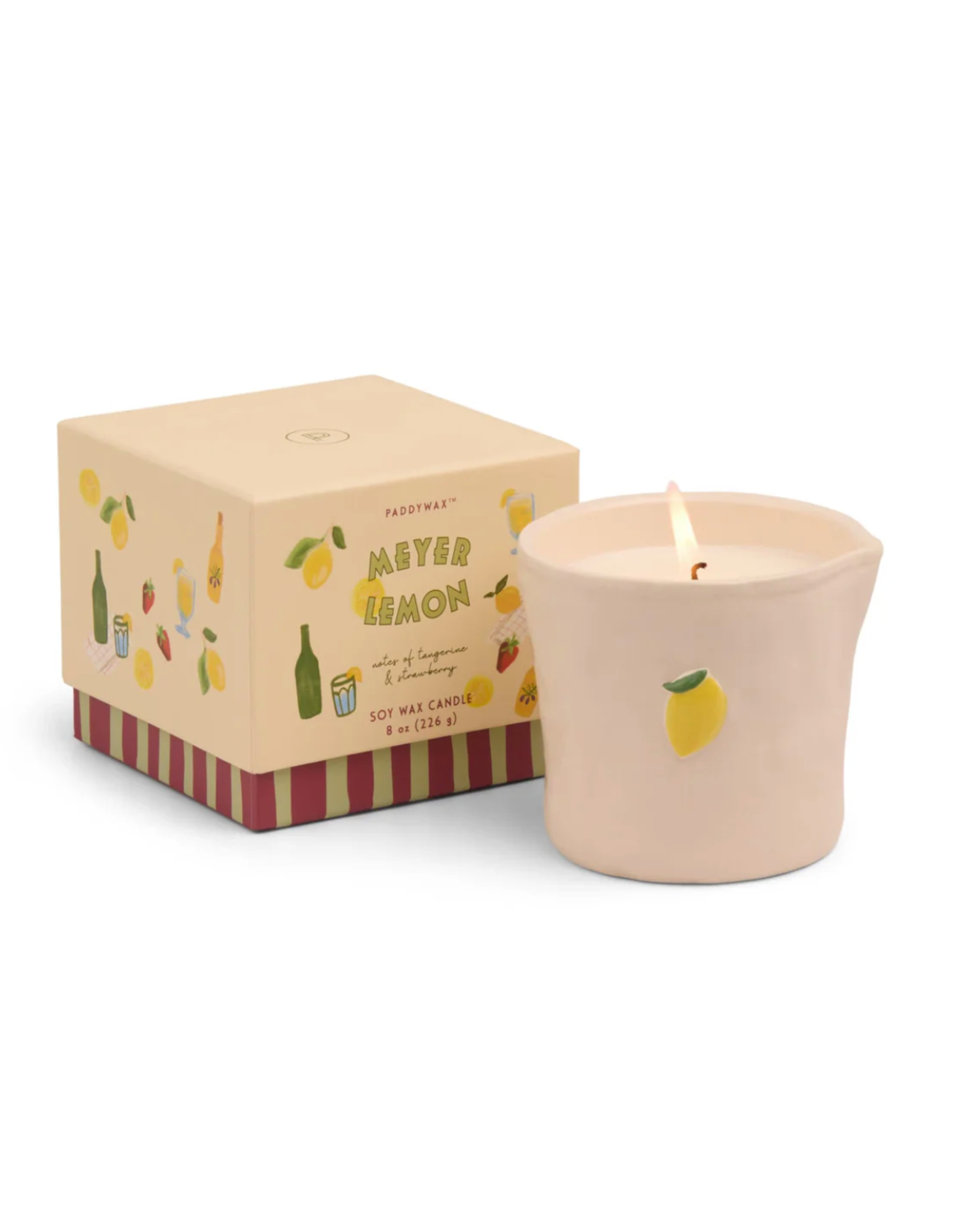 Paddywax Bistro Lemon Candle 8 oz