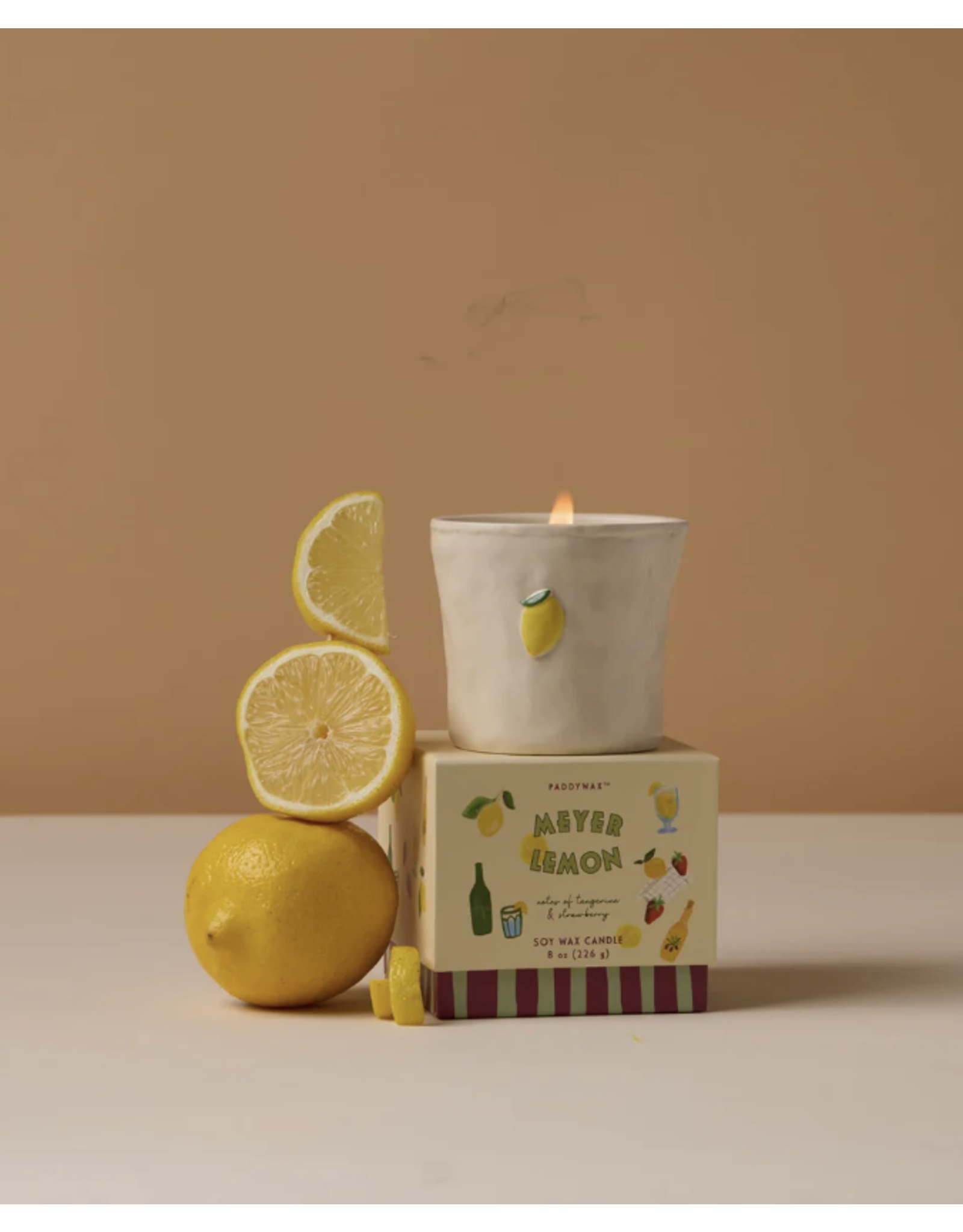 Paddywax Bistro Lemon Candle 8 oz
