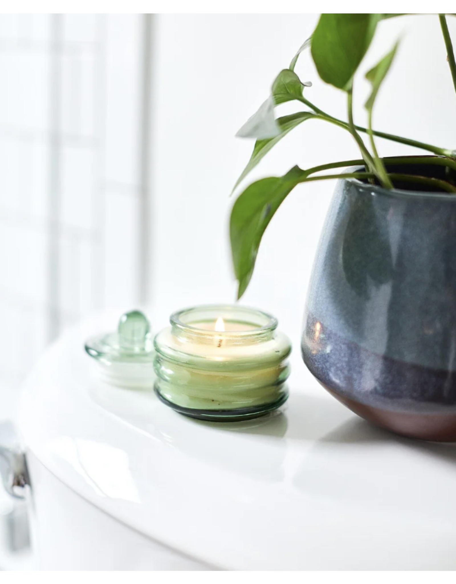 Paddywax Bright Green Beam Candle 3 oz