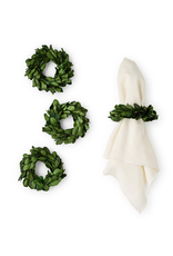 Boxwood Set of 4 Napkin Rings