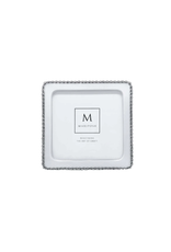Mariposa Beaded White 5x5 Frame