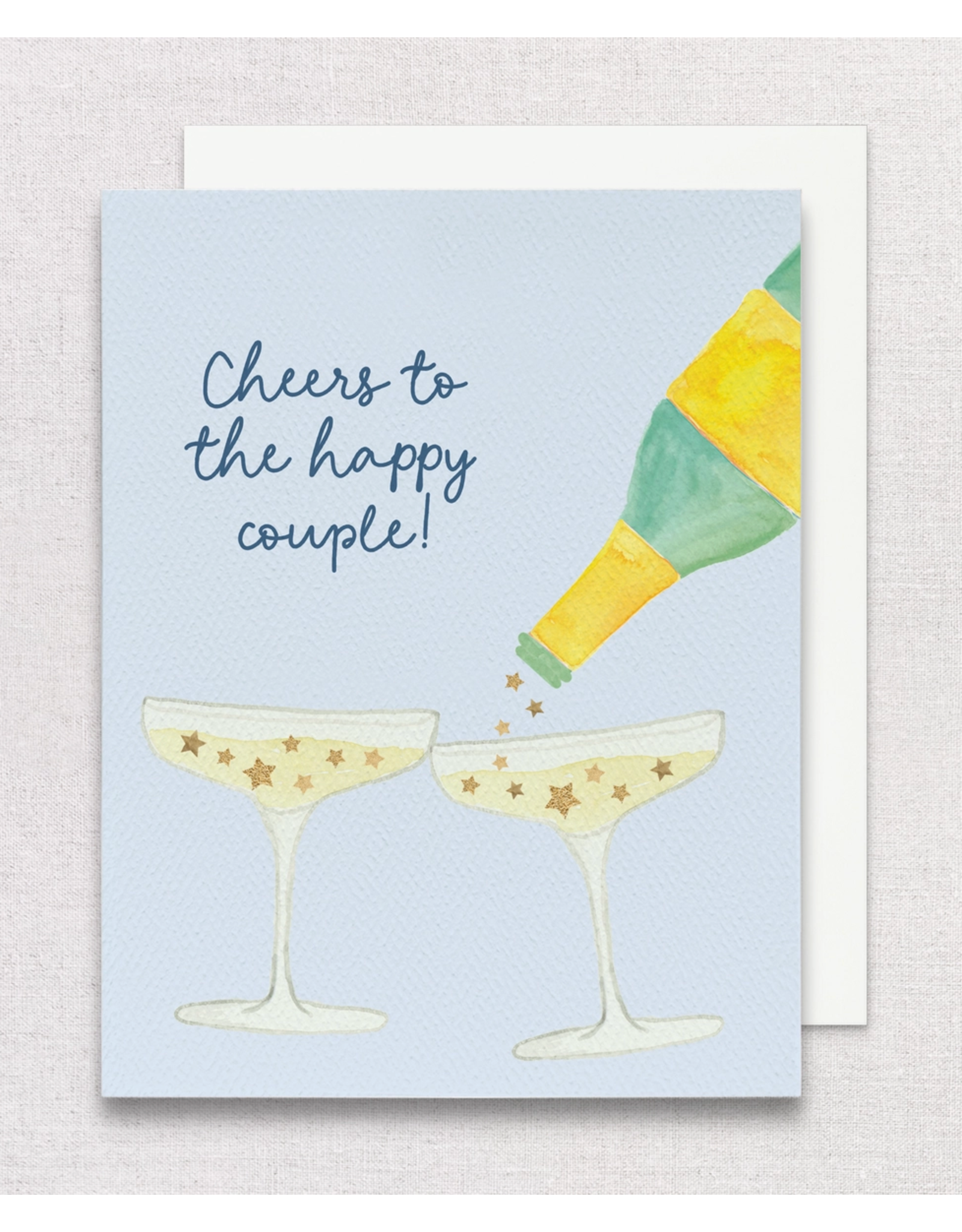 Gert & Co Cheers to the Happy Couple Coupe Card