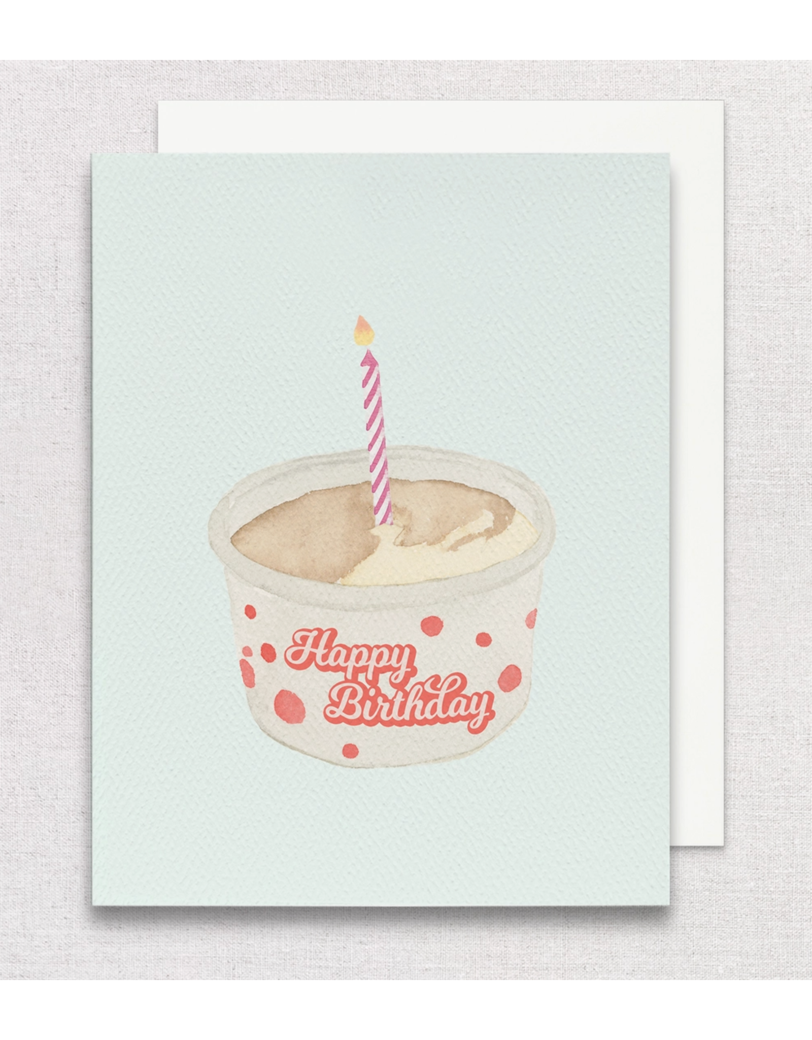 Gert & Co Ice Cream Hoodsie Birthday Card