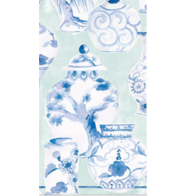Caspari Glazed Porcelain Celadon Guest Towel