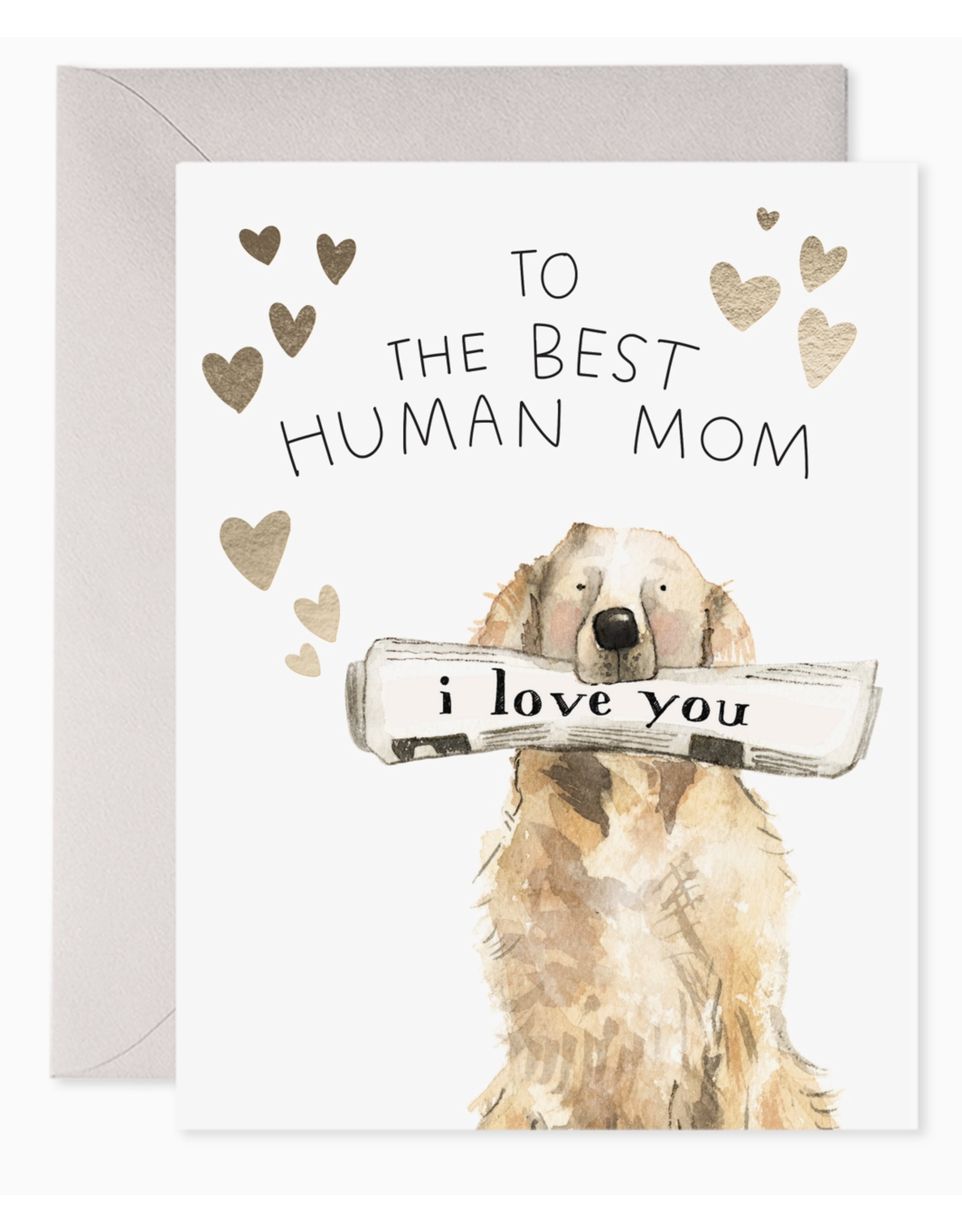 E. Frances Best Human Mom Card