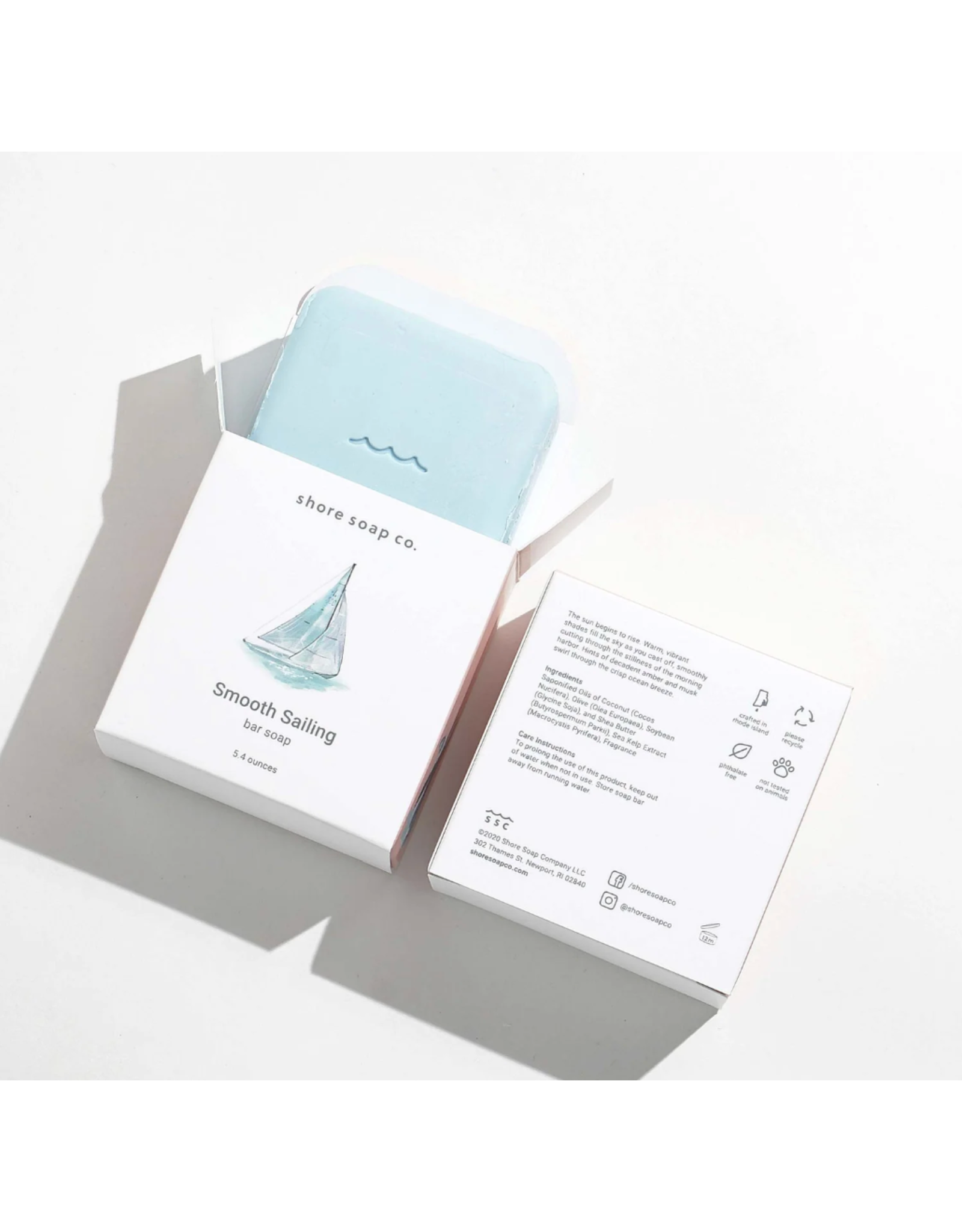 Shore Soap Co Smooth Sailing Bar Soap