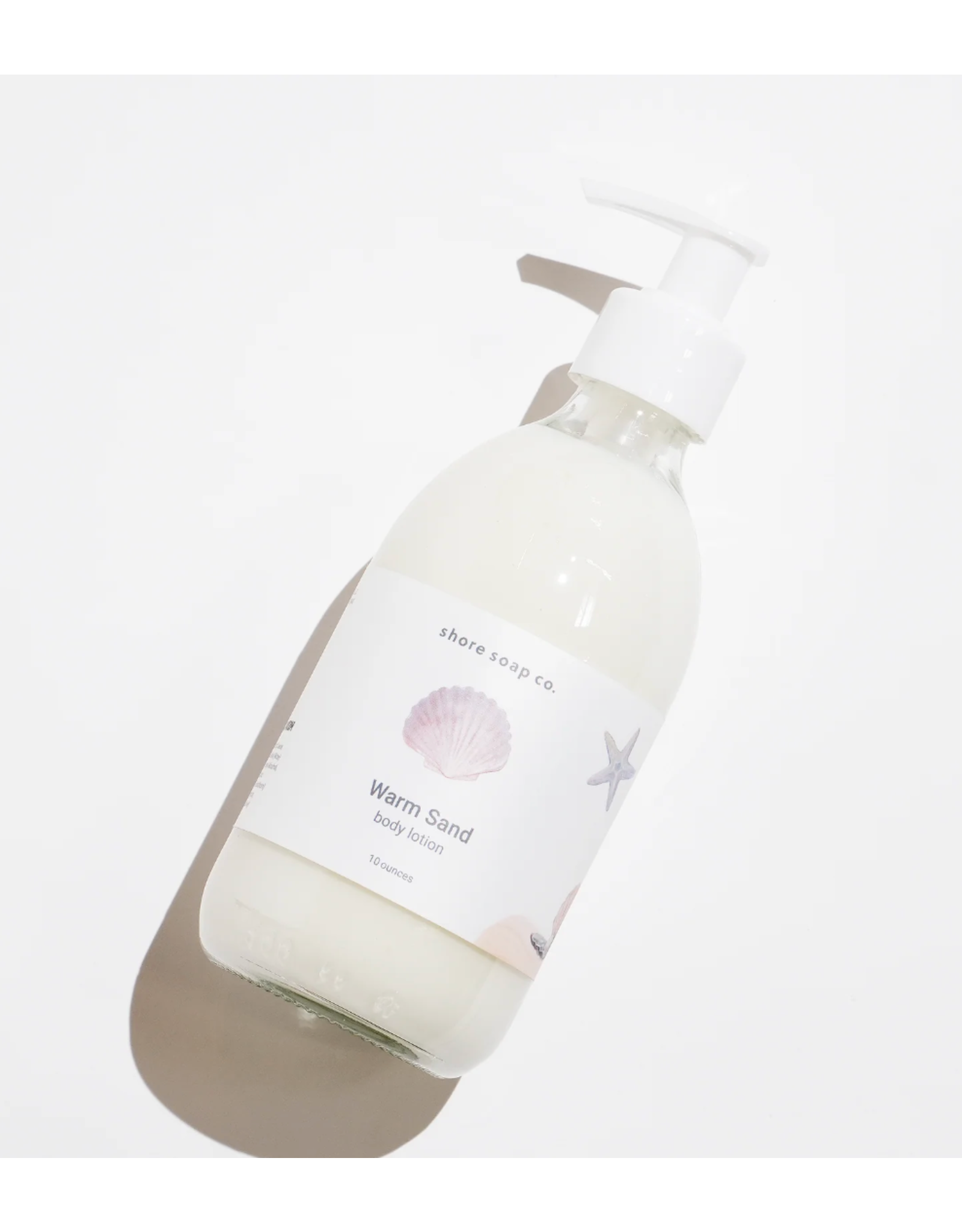Shore Soap Co Warm Sand Body Lotion 10 oz
