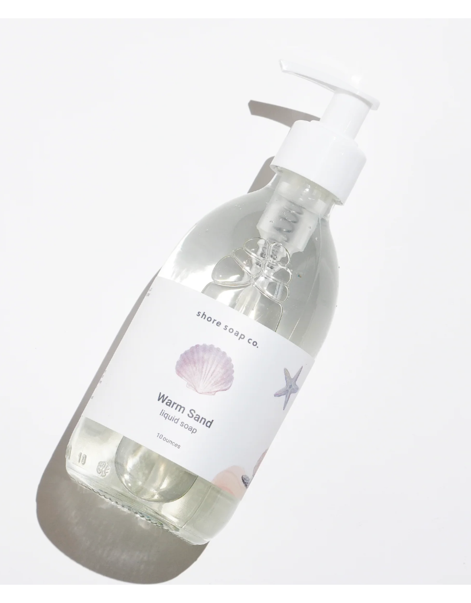 Shore Soap Co Warm Sand Liquid Soap 10 oz