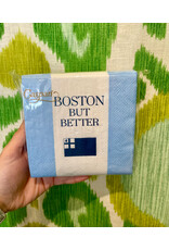 Caspari Boston But Better with Flag Cocktail Napkins