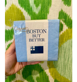 Caspari Boston But Better with Flag Cocktail Napkins