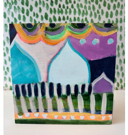 Carolyn Mackin Brighter Within Charlestown Number 1 - 8x8 by Carolyn Mackin