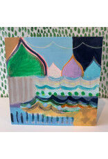 Carolyn Mackin Brighter Within Charlestown Number 2 - 10x10 by Carolyn Mackin