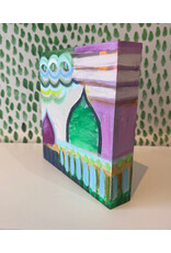 Carolyn Mackin Brighter Within Charlestown Number 3 - 8x8 by Carolyn Mackin