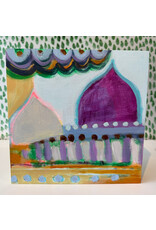 Carolyn Mackin Brighter Within Charlestown Number 4 - 10x10 by Carolyn Mackin
