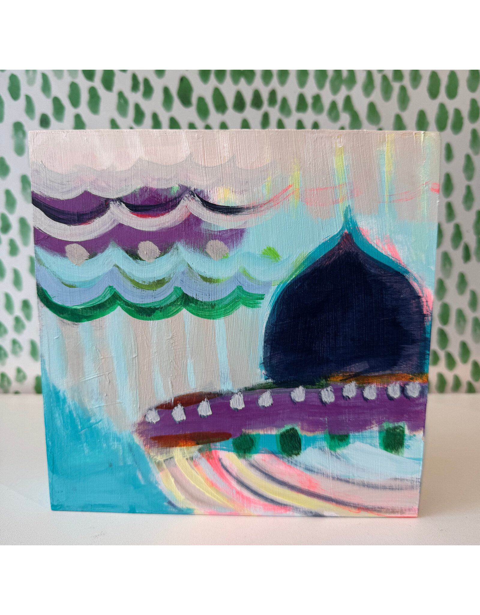 Carolyn Mackin Brighter Within Charlestown Number 5 - 8x8 by Carolyn Mackin