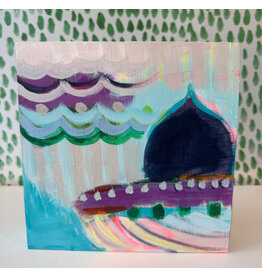 Carolyn Mackin Brighter Within Charlestown Number 5 - 8x8 by Carolyn Mackin