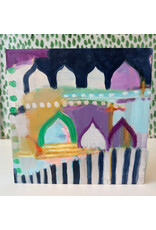 Carolyn Mackin Brighter Within Charlestown Number 6 - 10x10 by Carolyn Mackin