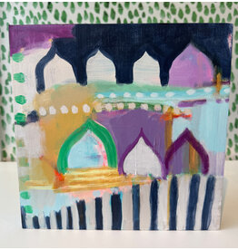 Carolyn Mackin Brighter Within Charlestown Number 6 - 10x10 by Carolyn Mackin