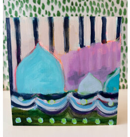 Carolyn Mackin Brighter Within Charlestown Number 7 - 8x8 by Carolyn Mackin