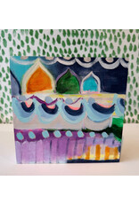 Carolyn Mackin Brighter Within Charlestown Number 9 - 8x8 by Carolyn Mackin