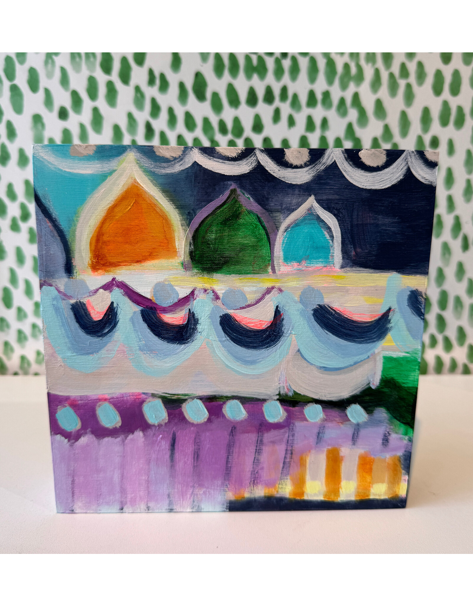 Carolyn Mackin Brighter Within Charlestown Number 9 - 8x8 by Carolyn Mackin