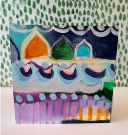Carolyn Mackin Brighter Within Charlestown Number 9 - 8x8 by Carolyn Mackin