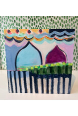 Carolyn Mackin Brighter Within Charlestown Number 12 - 10x10 by Carolyn Mackin