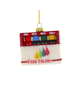 Vintage Food Color Dye Ornament