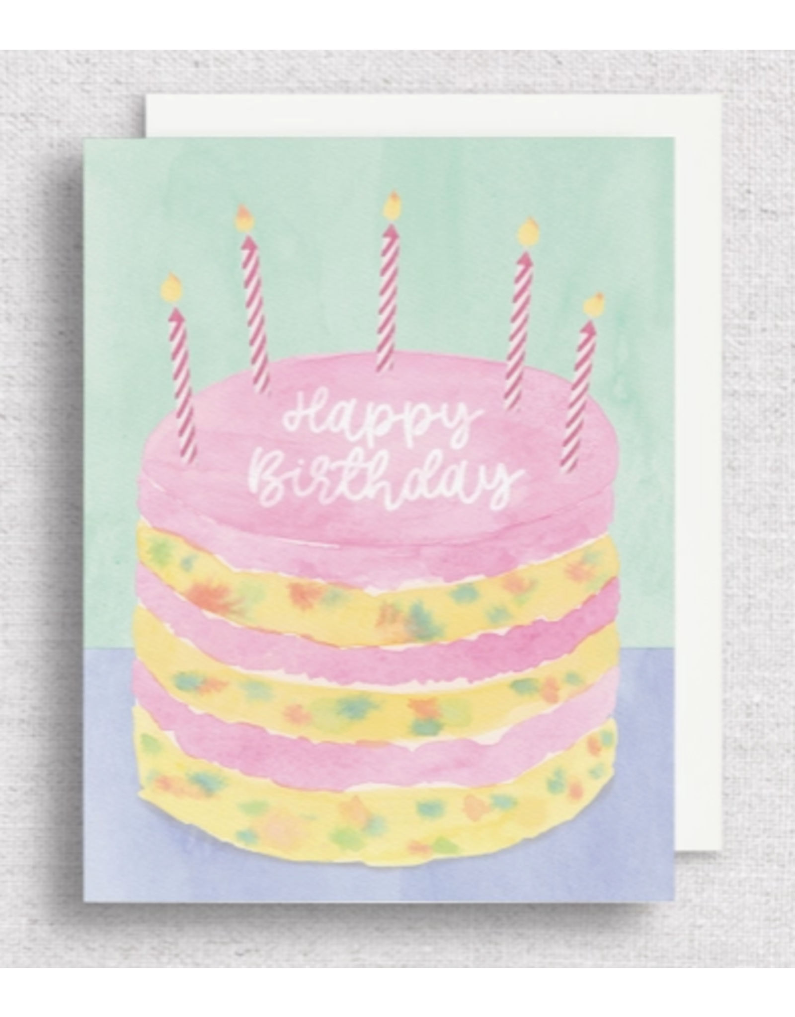 Gert & Co Happy Birthday Funfetti Cake Card