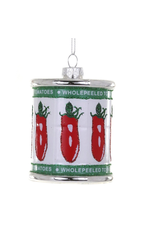 Whole Peeled Tomato Can Ornament