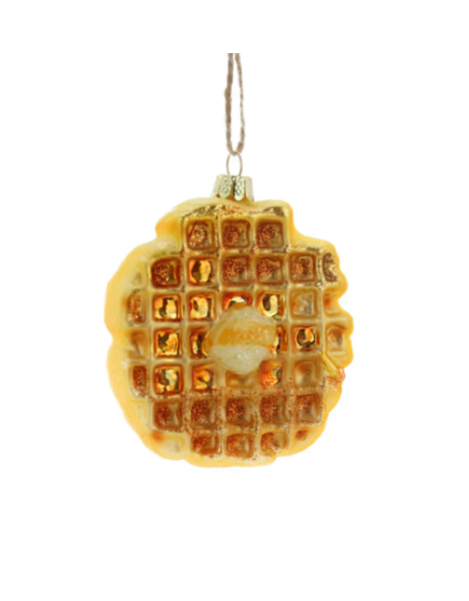 Eggo Waffle Ornament