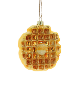 Eggo Waffle Ornament