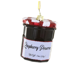 Raspberry Preserves Ornament