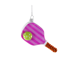 Pink Pickleball Paddle Ornament