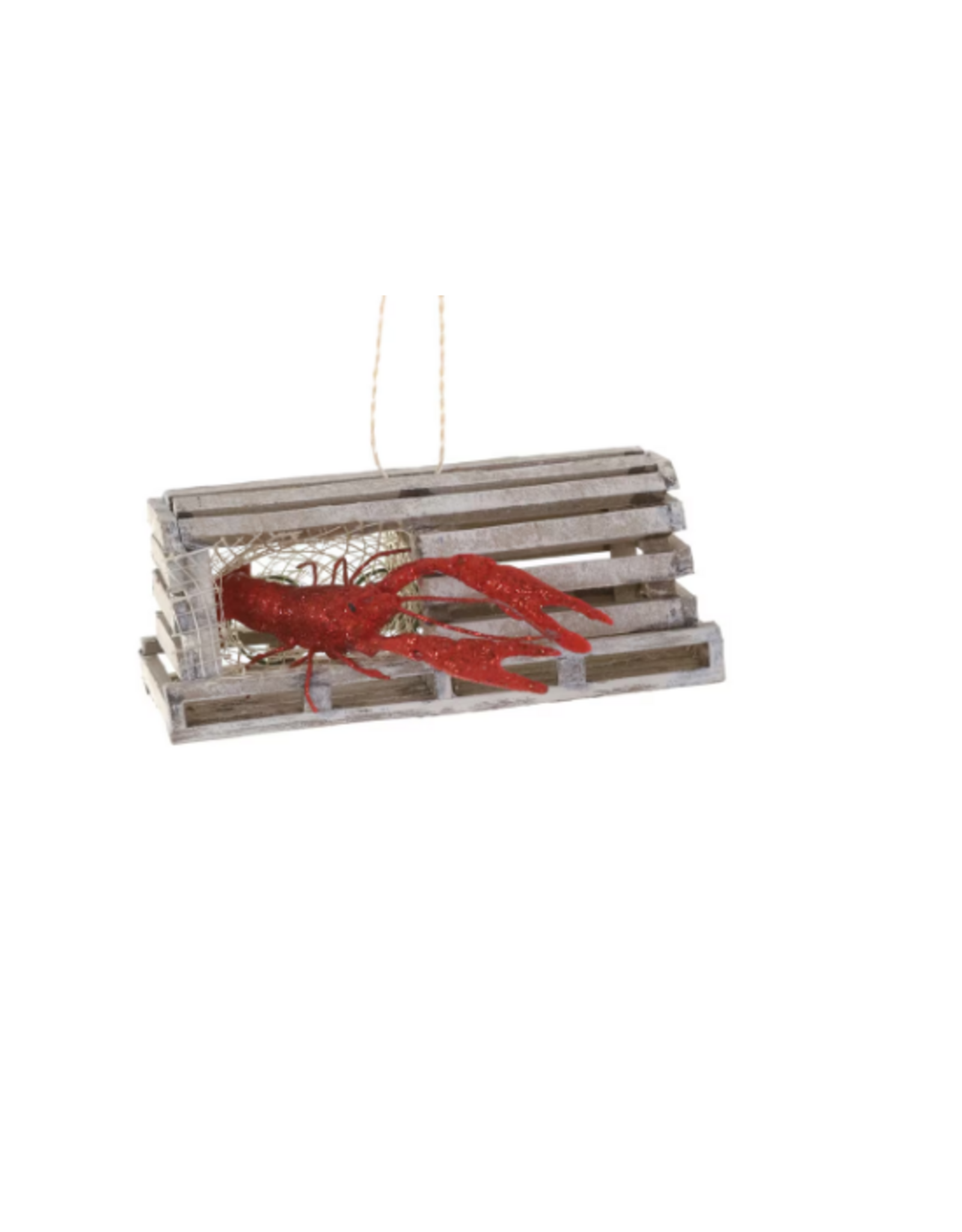 Lobster in Trap Ornament