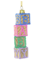 Baby Blocks Ornament