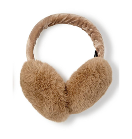 Accessories Shop by Place & Gather Faux Fur Ear Muffs in Camel Brown