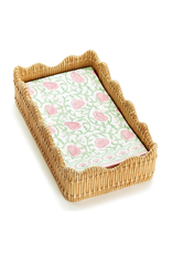 Decor Shop by Place & Gather Rattan Scalloped Guest Towel Holder in Natural