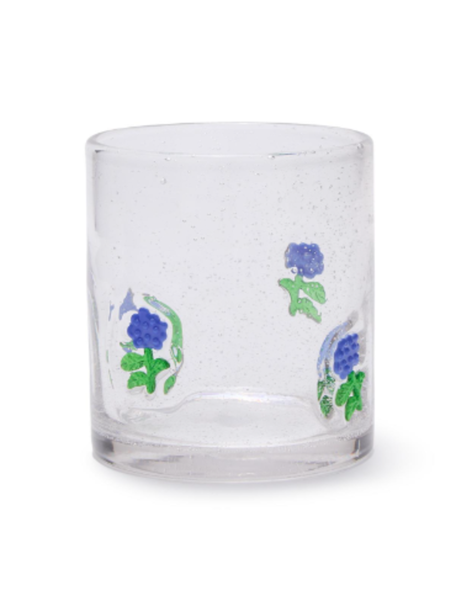 Tabletop Shop at Place & Gather Double Old Fashion Tumbler Glass in Hydrangea