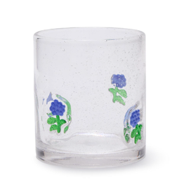 Tabletop Shop at Place & Gather Double Old Fashion Tumbler Glass in Hydrangea