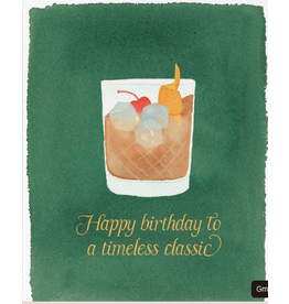 Gert & Co Old Fashion Timeless Birthday Card