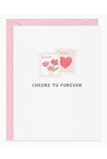 Amy Zhang Cheers to Forever Stamp Card Amy Zhang Cheers to Forever Stamp Card